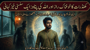 Aman inside the spooky tea shop from the haunted cafe true story | ہانٹڈ کیفے کی سچی کہانی کا ایک خوفناک منظر